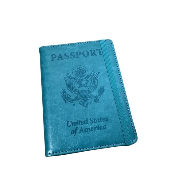 2/$30  New! Blue Passport Holder - Picture 3 of 6